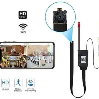 1080P HD Mini WiFi Spy Camera DIY Module Motion Alarm for Easy to hide Multiple place Spy Camera