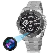 1080P Full HD Wrist Watch Spy Camera with Audio Video Recording, Night Vision, 32GB Storage & Functional Time Display