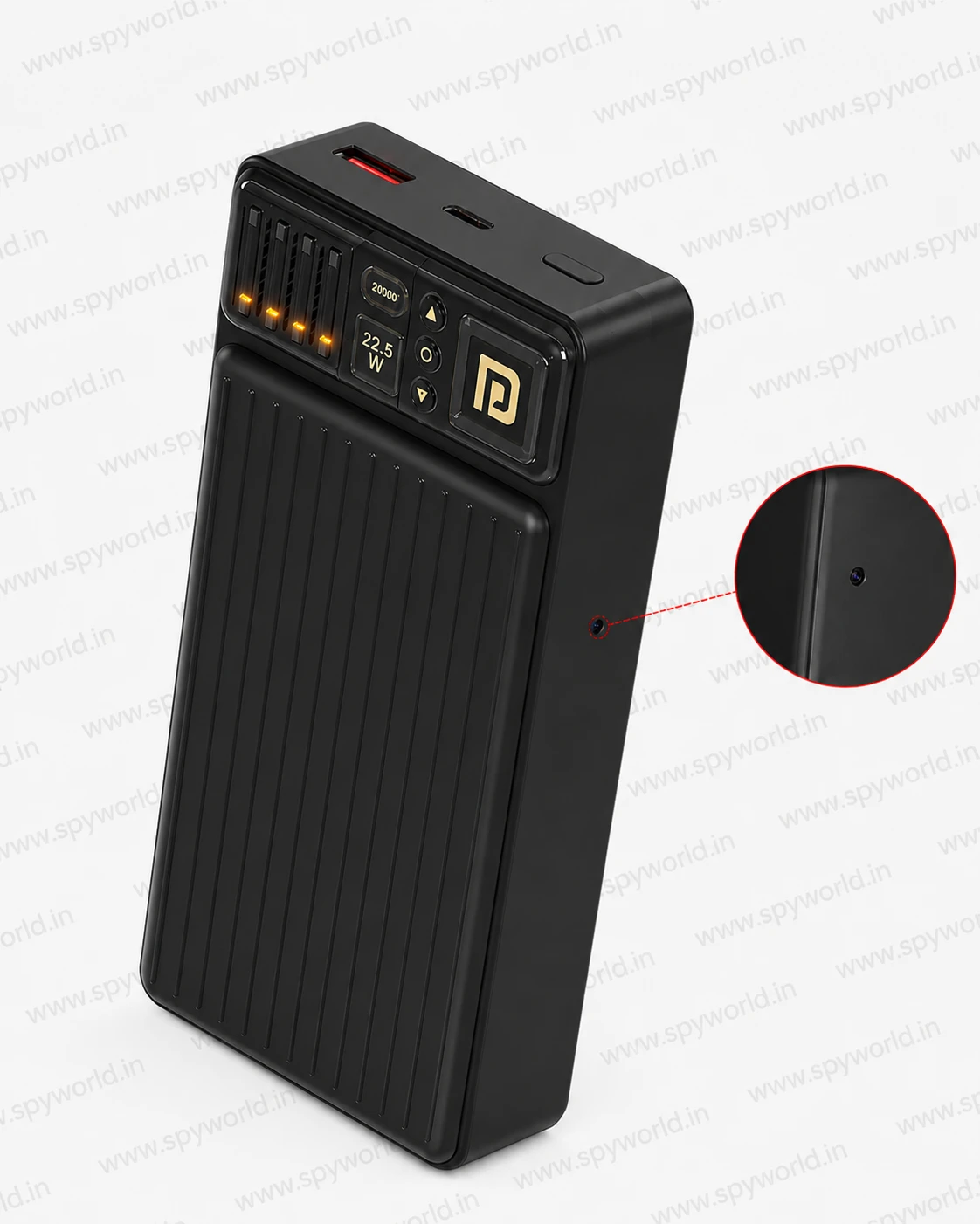1080P WiFi Power Bank Spy Camera, Branded Power Bank built in Live Streaming Hidden Camera, with Audio Video Recording