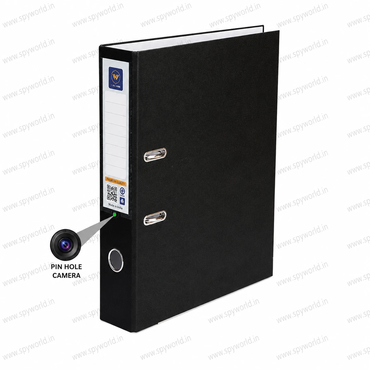 1080P WiFi Cobra File Spy Camera, Hidden Camera Cobra File with Audio Video Recording & Up to 24 Hours Battery Backup