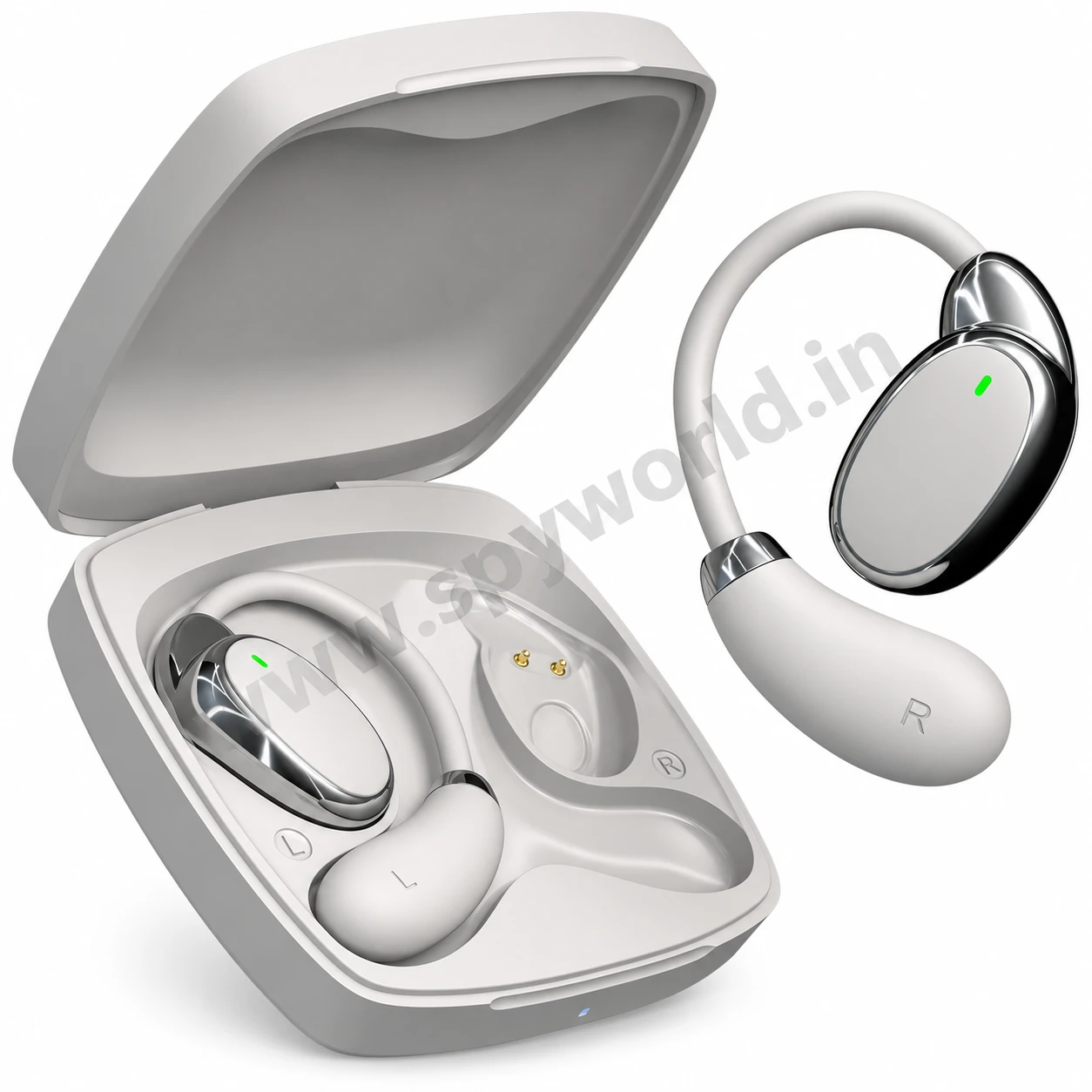 Custom Branded Wireless Earbuds with GPS Tracker, Live Audio Monitoring
