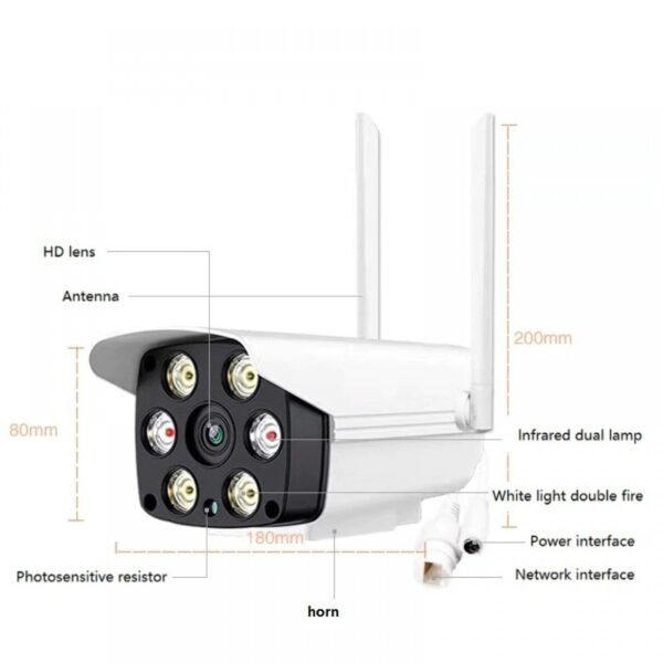 Wireless Outdoor Waterproof Camera Security CCTV Camera2