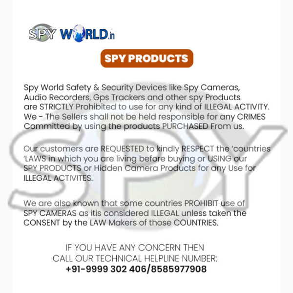 Spy World Legal