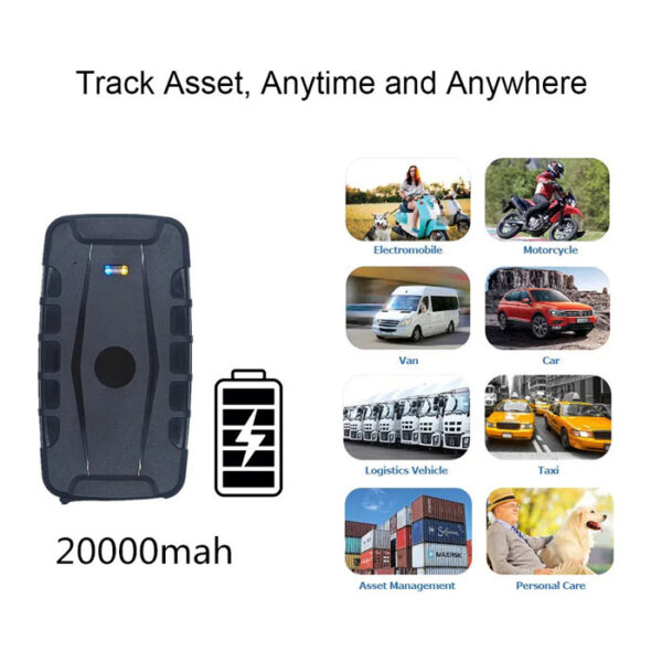 4G Magnetic GPS Tracker 20000m 7