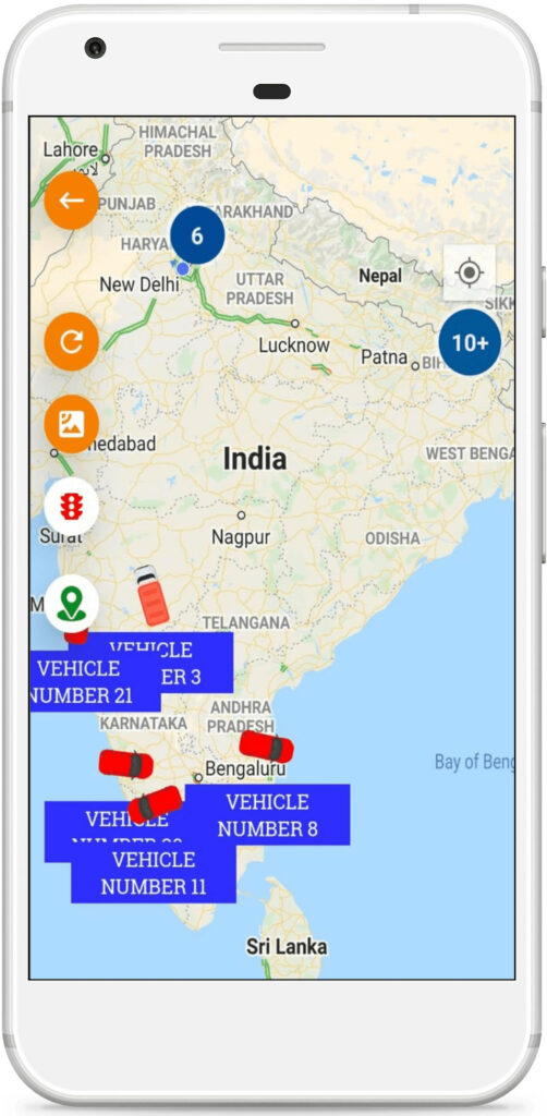 Indian GPS Tracking app