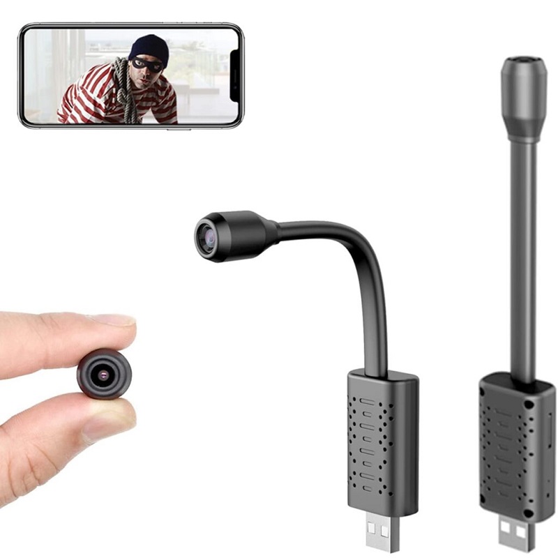 1080P Security Indoor USB Plug Spy Cameras for Home