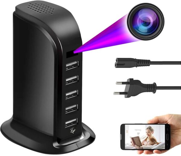 Hidden Lens USB Charger Camera 1