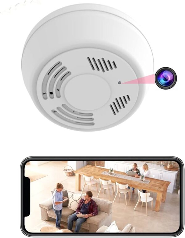 Spy Smoke Detector Camera