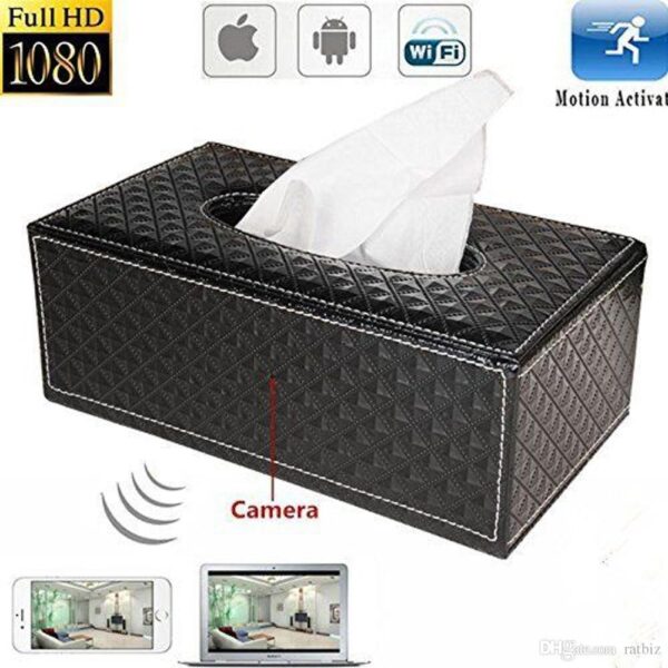 Tissue Box Spy Camera 1