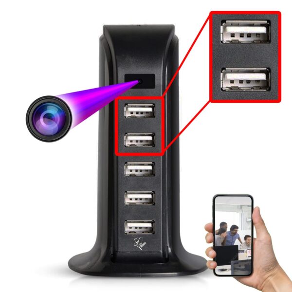 USB HUb Invisible lens Camera