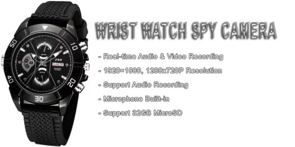 night vision wrist watch spy camera